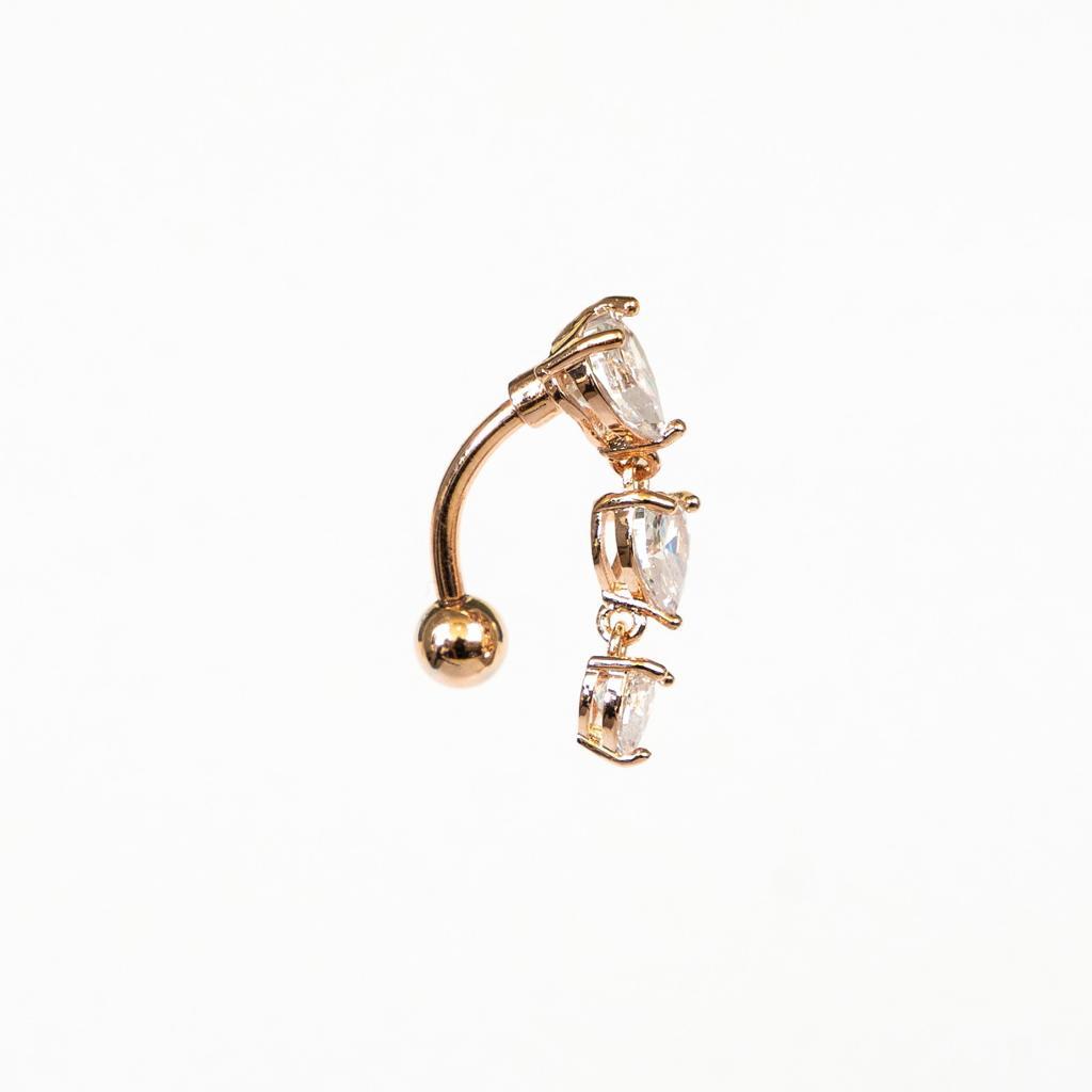 Minimalistisches Bauchnabel Piercing - Eleganz in seiner reinsten Form